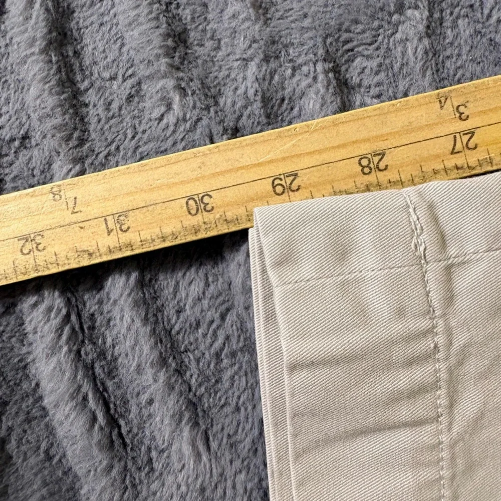Polo Ralph Lauren Ethan Pant Mens 40x32 Beige Pleated Cotton Chino Trousers
